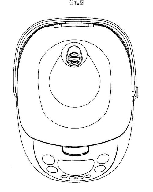 简单的电饭煲怎么画图片