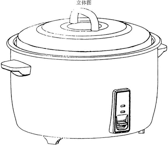 简单的电饭煲怎么画图片